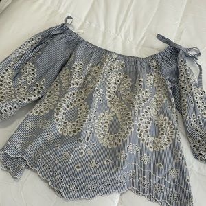 Express off shoulder blouse
